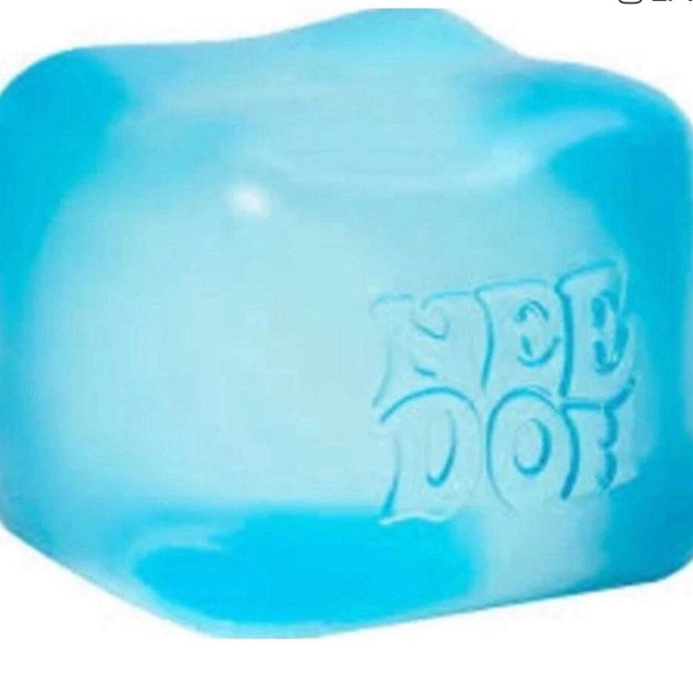 NeeDoh The Original Nice🧊 Cube Super Solid Squish, Blue - Picture 4 of 9